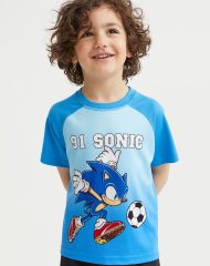 22S1-127 H&M Printed Soccer Set - 3 tuổi