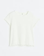 23U1-010 H&M Ribbed Top - BÉ GÁI