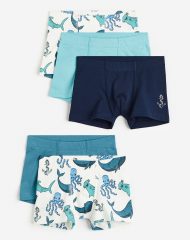 23L2-046 H&M 5-pack Boxer Shorts - 6-8 tuổi