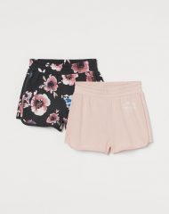 21O2-072 H&M 2-pack sweatshorts - HÀNG GIẢM GIÁ