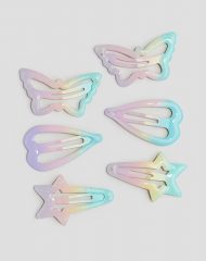 24L1-078 H&M 6-pack Hair Clips - BÉ GÁI