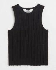 22M2-039 H&M Rib-knit Top - BÉ GÁI