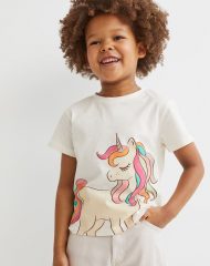 22U1-024 H&M Printed T-shirt - BÉ GÁI