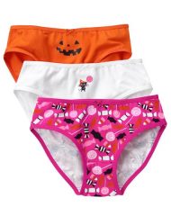 17D1-076 Gymboree HALLOWEEN UNDERWEAR 3-PACK - BÉ GÁI